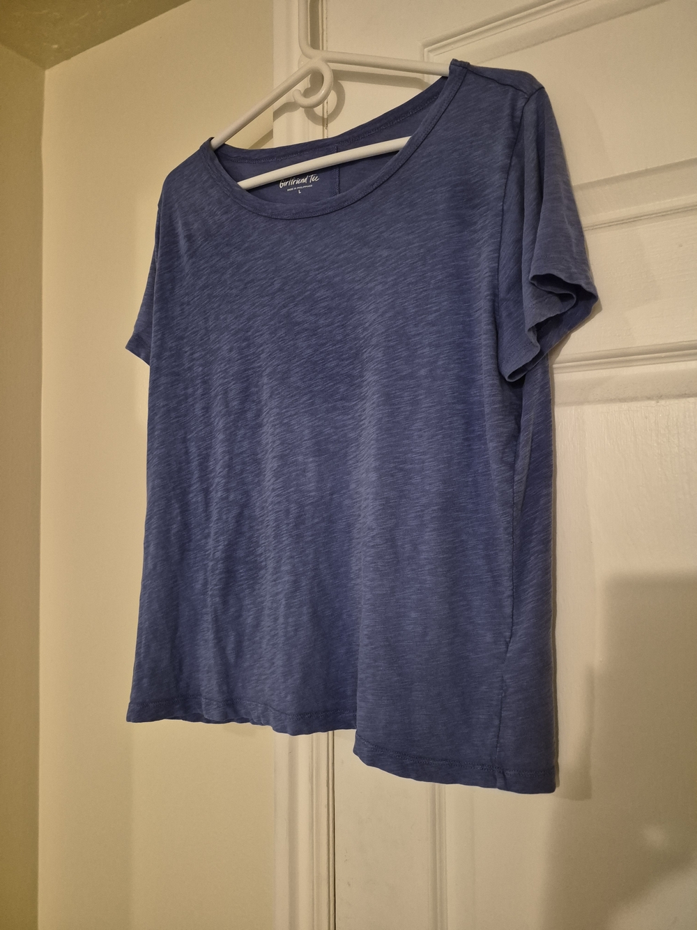 J. Crew Indigo Blue Short Sleeve Tee